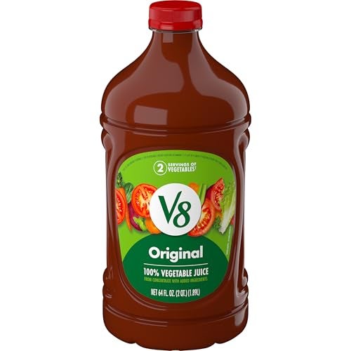 V8 Original 100 Vegetable Juice 64 fl oz Bottle - Image 1