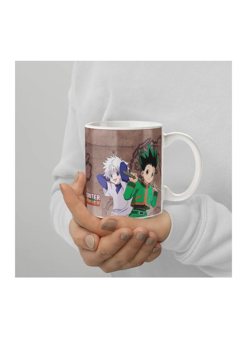 MEC - Hunter X  Wrap Around Design Printed Coffee Mug 11Oz - Image 1