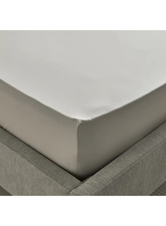 Home Box Purely Percale Twin Fitted Sheet 200 x 40 x 120 cm