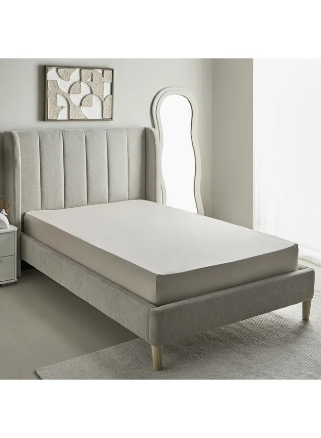 هوم بوكس شرشف سرير مزدوج بيورلي بيركال 200 × 40 × 120 سم