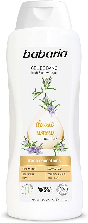 Babaria Gel de Bao con aceite de Almendras 600 ml - Image 1