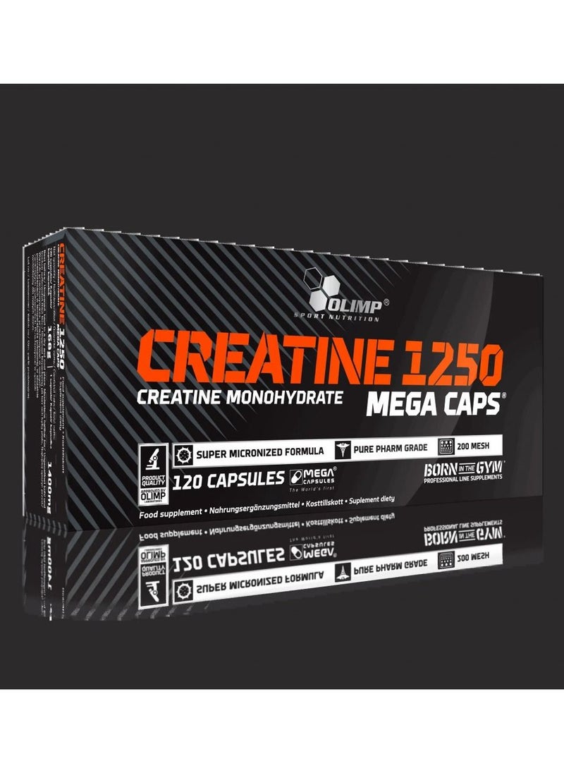 Olimp - Olimp Creatine 1250 Mega Caps - 120Cap - Image 1