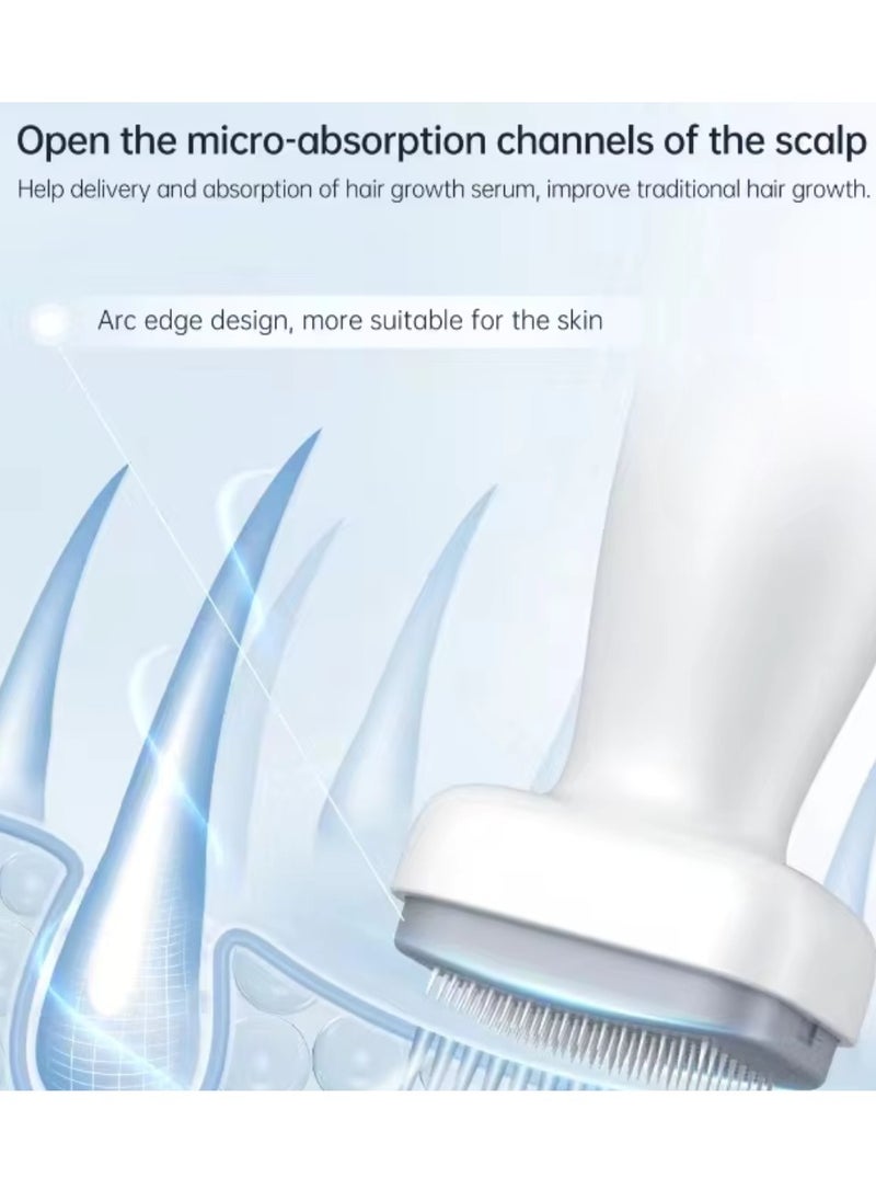 bio needle - Derma Stamp 120 Needles Adjustable Pin Dial Derma Stamp Professional Microneedling Pen for Women and Men for Hair Growth Skin Care Beard Growth Stainless Steel Micro Needling Derma Stamp 0 to 2mm - Image 1