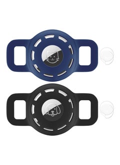 2-Pack Cat Collar Holder for Apple AirTag, 0.6-Inch Airtag Holder for Cat and Dog Collars, Secure Airtag Pet Collar Holder for Tracking Your Pets.