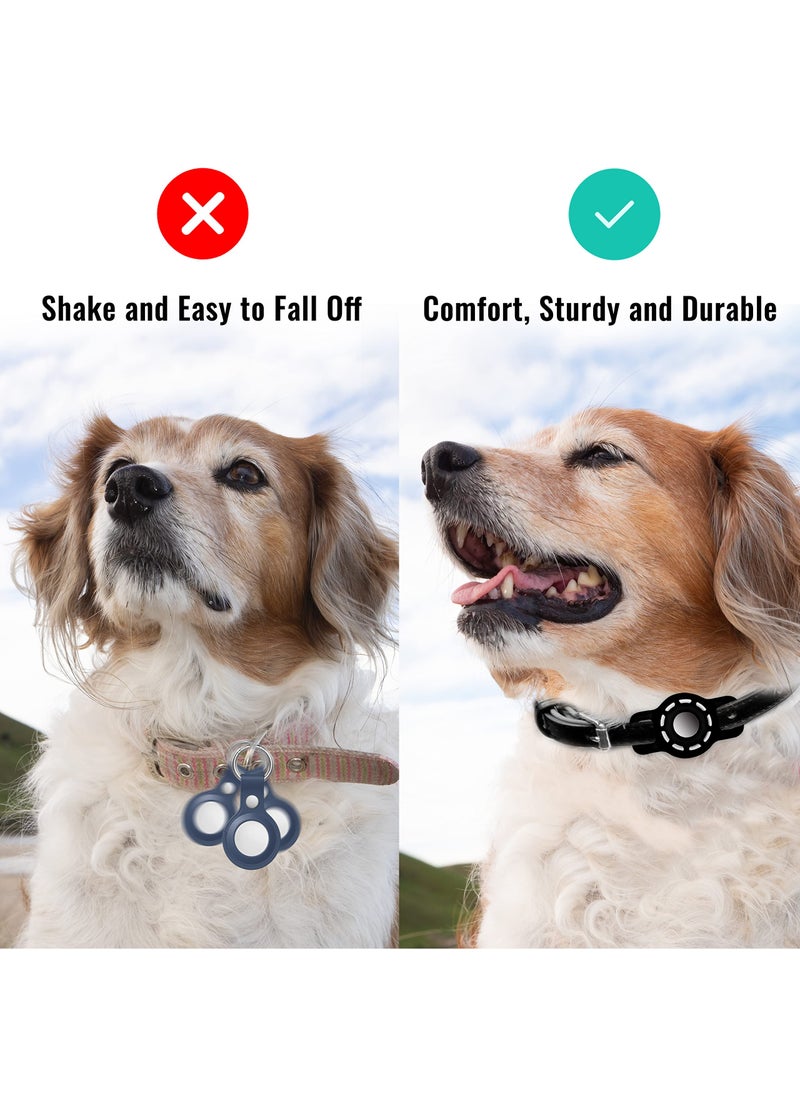 Generic - 2-Pack Cat Collar Holder for Apple AirTag, 0.6-Inch Airtag Holder for Cat and Dog Collars, Secure Airtag Pet Collar Holder for Tracking Your Pets. - Image 1