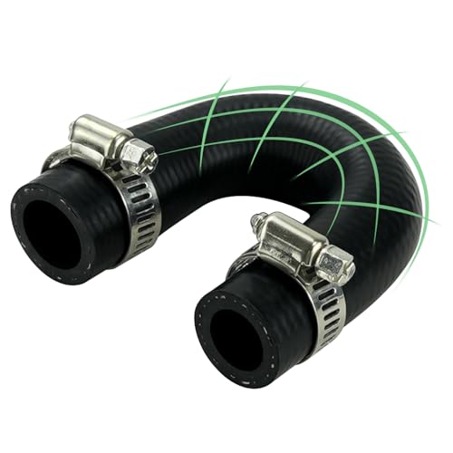 HEMRUNK LS Heater Core Bypass Hose Coolant Crossover with Clamps Replacement for LS1 LS2 LS3 LS6 LS7 LH6 L92 L76 L92 L76 LY2 LZ1 L99 L96 L99 L96 LC8 L96 LC8 L77 LM7 LR4 LM4 L33 LQ4 LQ9 551699 - Image 2