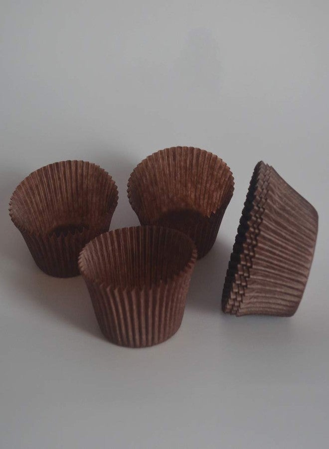 Huaswan Coffee Cupcake Liners Greaseproof Paper Standard Baking Cups for Party and More, 150-Count - Image 3