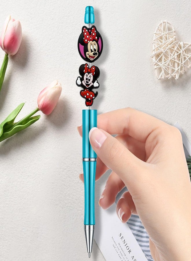 Hedbitoyo Cartoon Christmas Focal Silicone Beads, Cute Beads for DIY Crafts Jewelry Necklaces Bracelets Keychain Pen Making (C) - Image 4