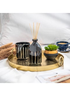 Sense GLASS DIFFUSER NORDIC OUD FRAGRANCE DIA 8.2X HT: 16.5 CM  - Image 1