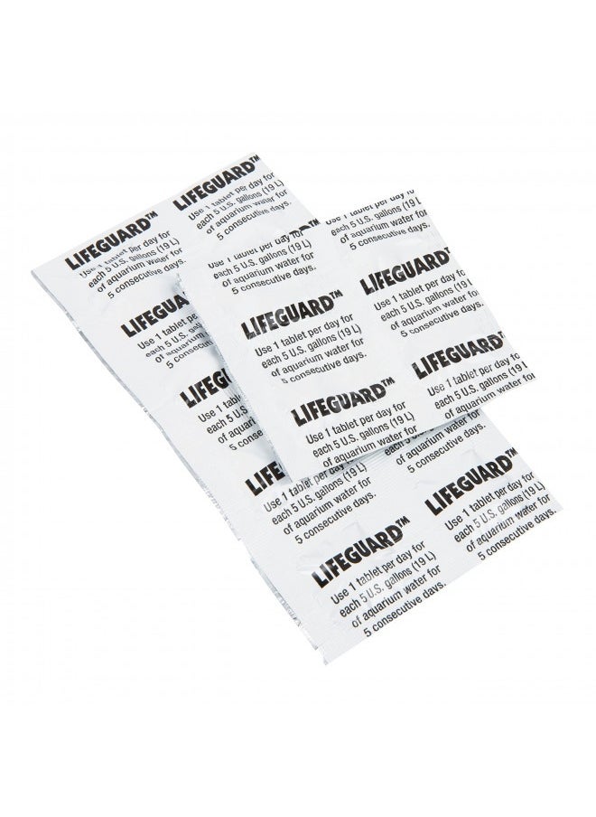 Tetra Lifeguard All-In-One Treatment For Aquariums, 12-Count,Yellow