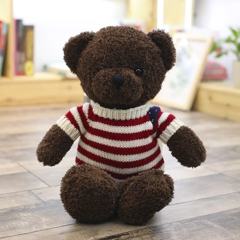 Y&D In Stock Small Stuffed Animal Teddy Bear Plush Toy for Girlfriend – Soft Cuddly Gift for Her, Perfect Birthday or Valentine's Day Present - Image 2