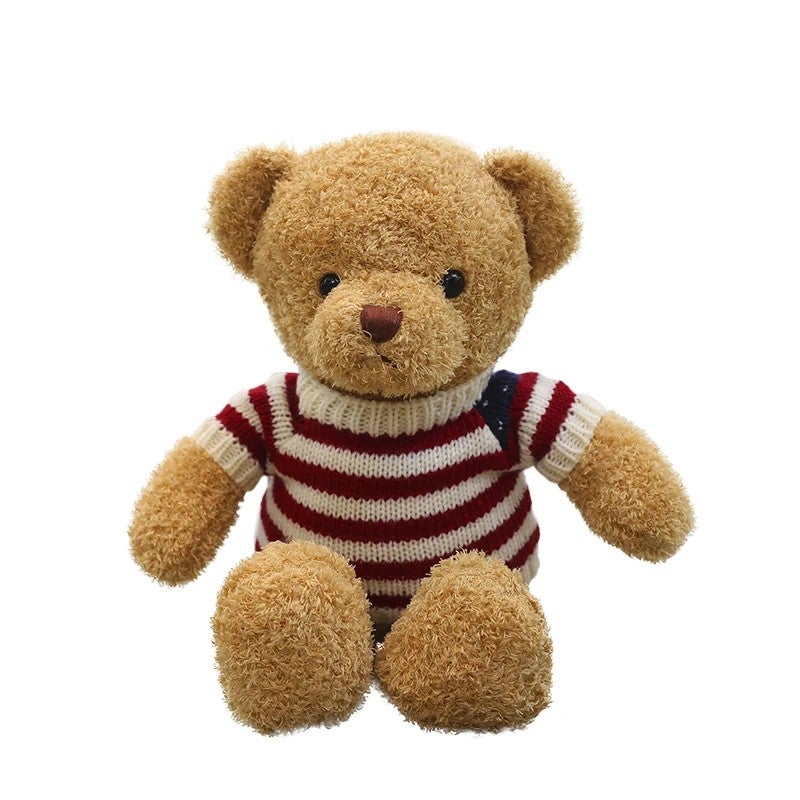 Y&D In Stock Small Stuffed Animal Teddy Bear Plush Toy for Girlfriend – Soft Cuddly Gift for Her, Perfect Birthday or Valentine's Day Present - Image 1