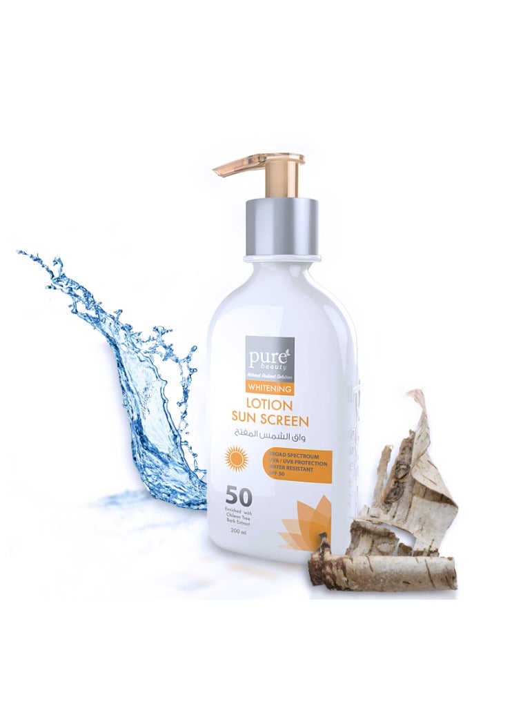 Pure Beauty Whitening Sunscreen Lotion SPF50+ - Image 2