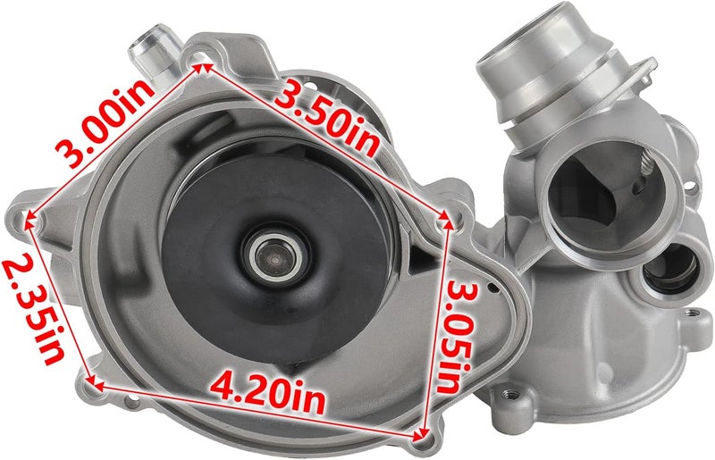 AUTOKAY Engine Water Pump with Thermostat Housing and Gasket Kit for BMW Models - Image 3