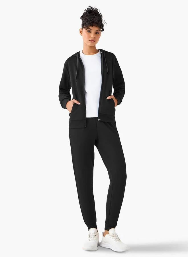 كابا Kappa Women Zip Closure Hooded Sweatshirt