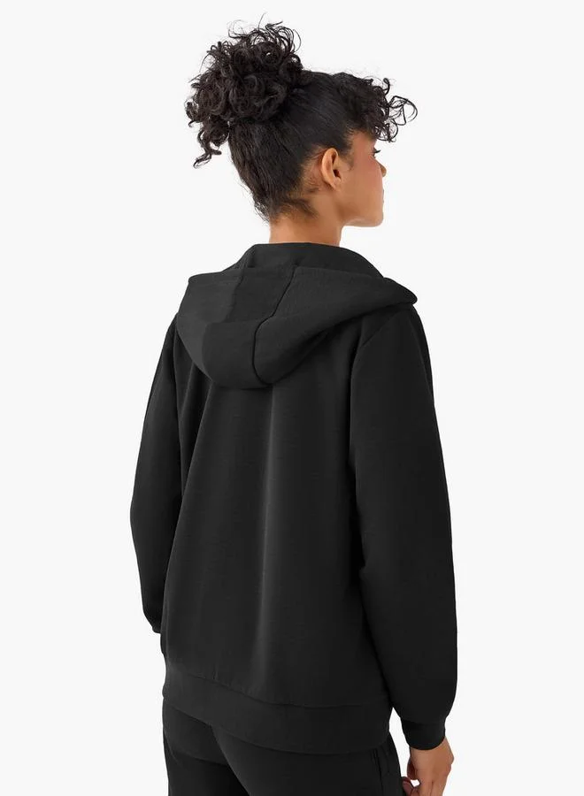 Kappa  Kappa Women Zip Closure Hooded Sweatshirt for Women | Best Price UAE