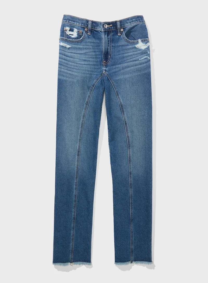 American Eagle Ripped Straigh Fit Jeans