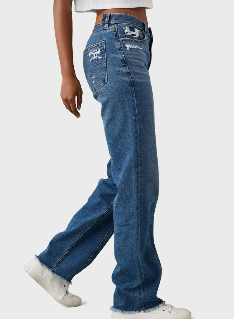 American Eagle Ripped Straigh Fit Jeans