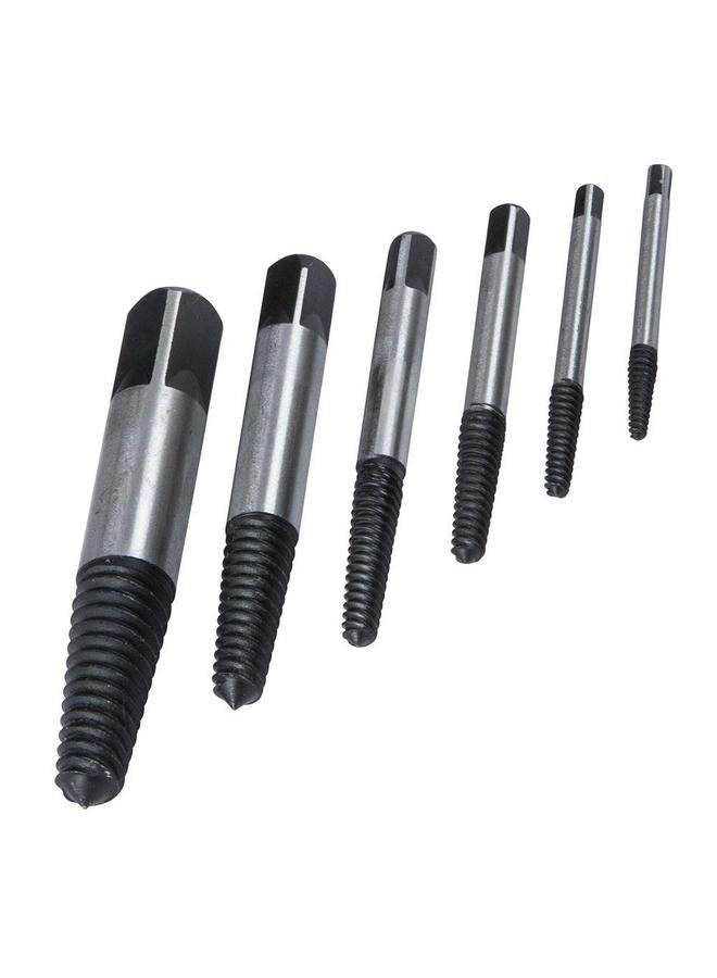 Generic 6-Piece Damaged Screw Remover Extractor Set Multicolor 17.00x2.00x9.30cm  - Image 4