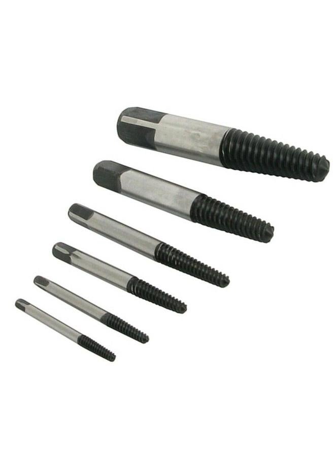 Generic 6-Piece Damaged Screw Remover Extractor Set Multicolor 17.00x2.00x9.30cm  - Image 3
