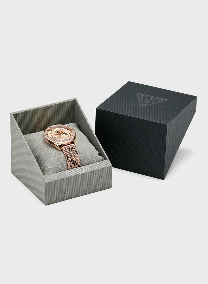 GUESS - Claudia Mesh Strap Analog Watch - Image 1