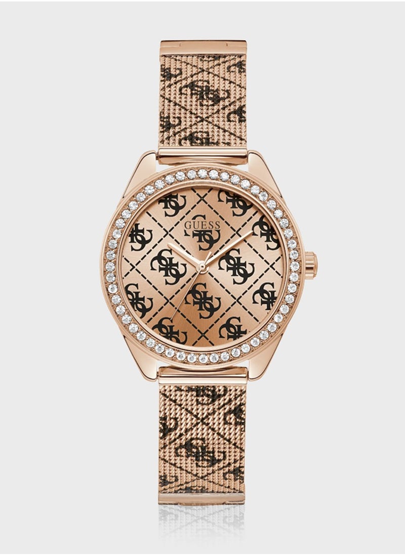 GUESS - Claudia Mesh Strap Analog Watch - Image 1