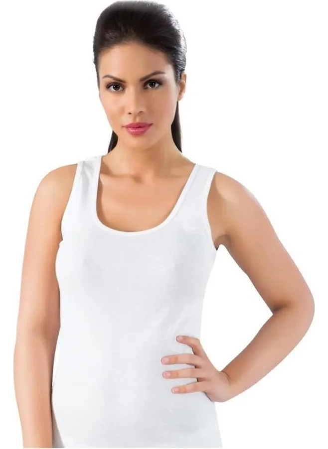 Lüx Drm Lux Drm 6503 Women's Plus Size Ribana Wide Strap Undershirt