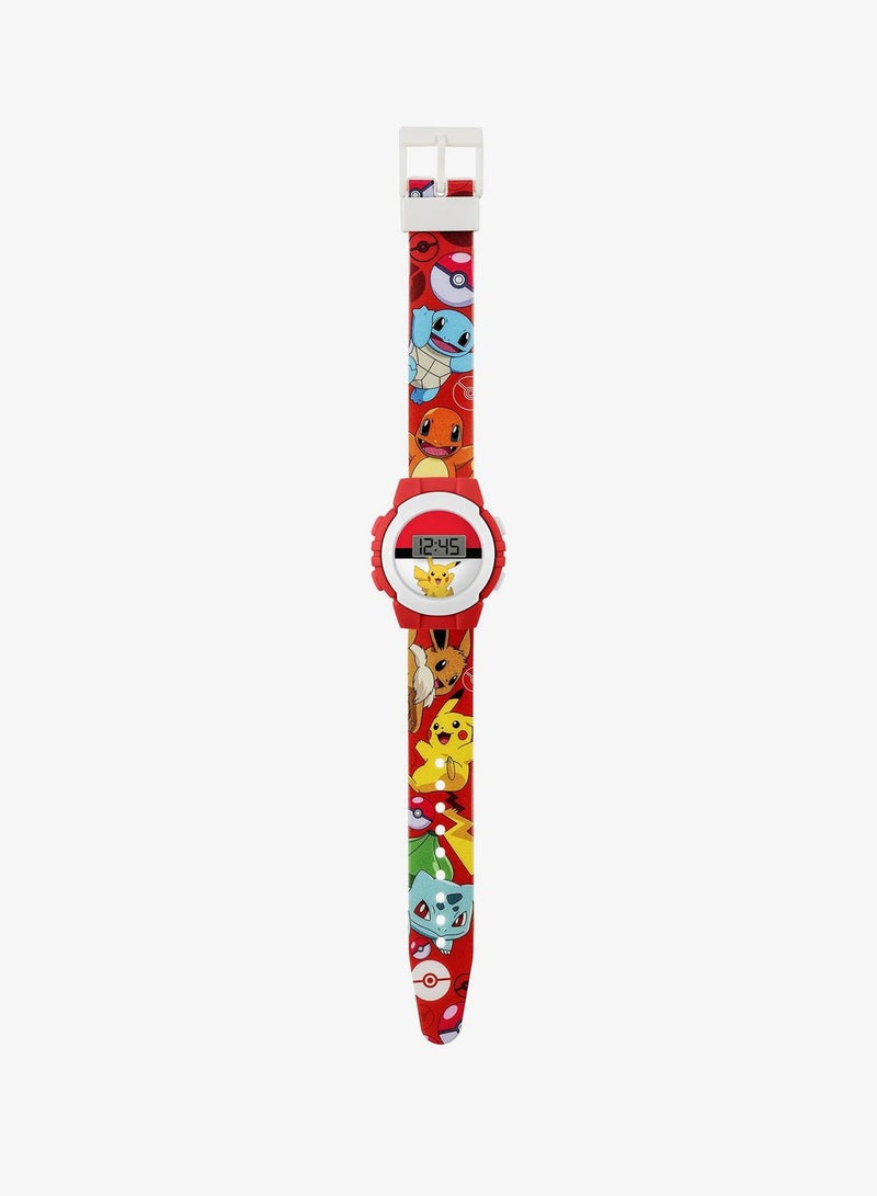 Pokemon Pokémon Red Character Print Digital Watch - POK4374 - Image 2