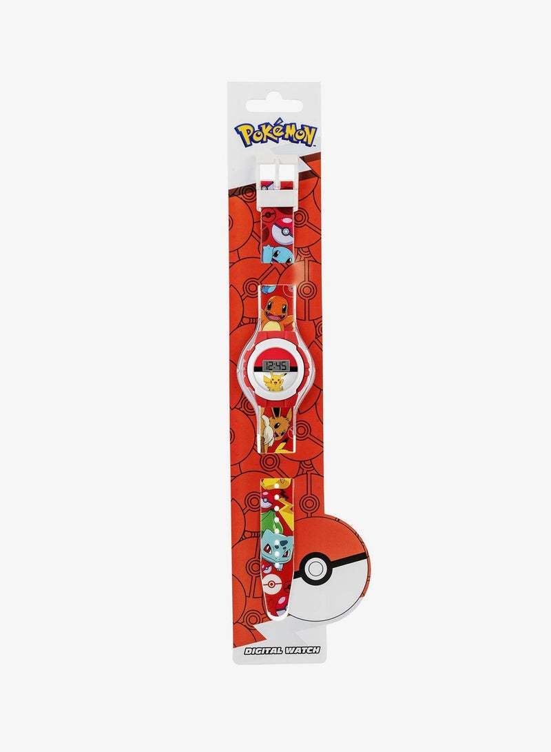 Pokemon Pokémon Red Character Print Digital Watch - POK4374 - Image 3