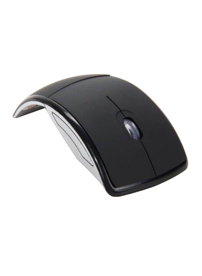 Loquat Wireless Foldable Arc Mouse Black - Image 1
