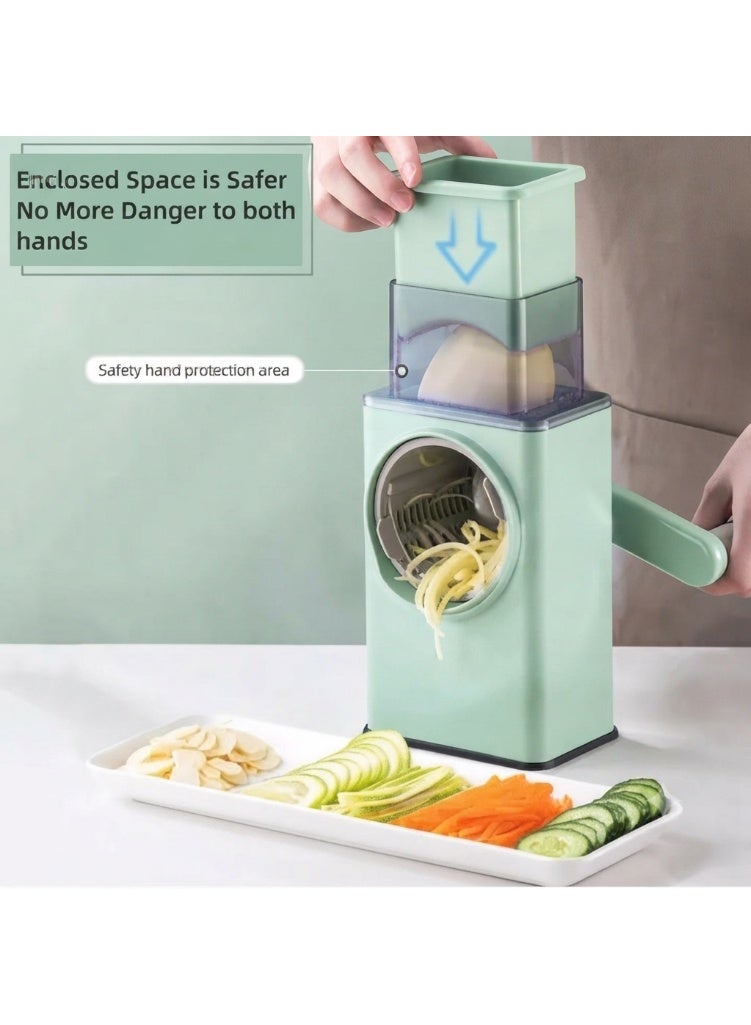Multifunctional Rotary Drum Vegetable Cutter - Image 1