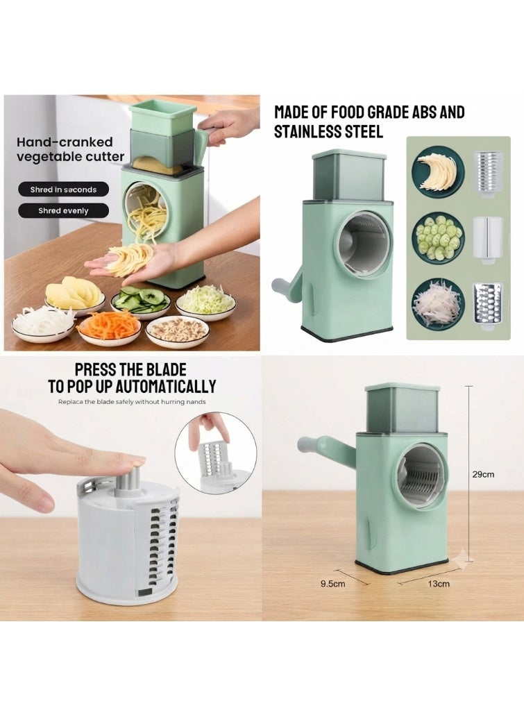Multifunctional Rotary Drum Vegetable Cutter - Image 2