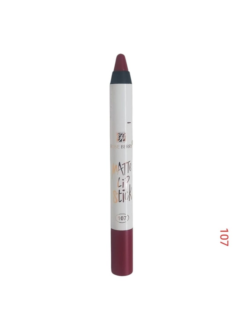 Generic Long lasting matte lipstick shade 107 - Image 1