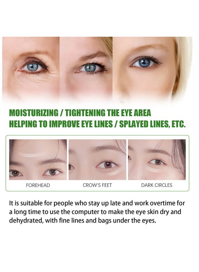 KlsyChry - Seaweed Eye Mask Under Eye Patches With Collagen & Hyaluronic Acid Seaweed Eye Tightening Mask Green Eye Gel Pads For Puffiness Wrinkles Dark Circles And Bags Under Eyes 30 Pairs - Image 1