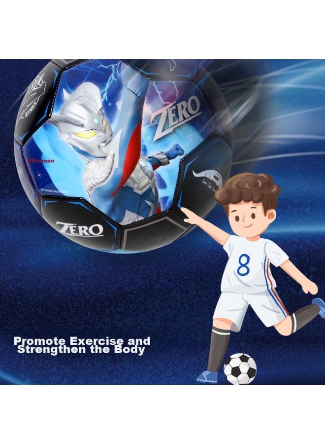 Haha Ball Ultraman Children's Soccer Ball, Size 5, For Youth, Kindergarten, Elementary School, Compeion, Bouncy Ball, Birthday And Back-to Gift - Image 3