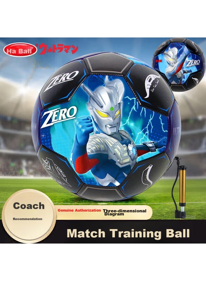 Haha Ball Ultraman Children's Soccer Ball, Size 5, For Youth, Kindergarten, Elementary School, Compeion, Bouncy Ball, Birthday And Back-to Gift - Image 1