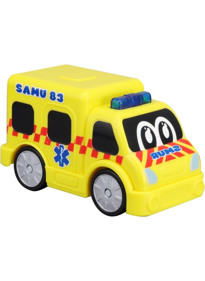 Bburago Bburago Junior Emergency Team 3-Pack Die-cast Vehicles (Multicoloured) with Sound & Light  - Image 2