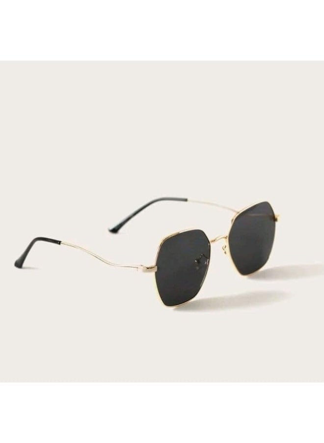 شي إن SHEIN-Metal Frame Sunglasses - Image 4