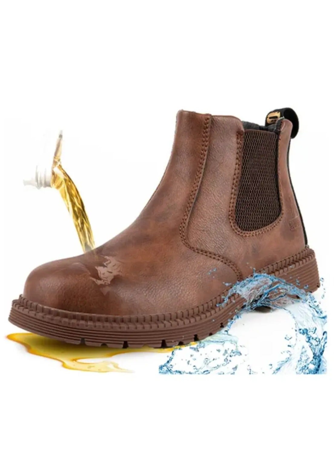 Verci Steel Toe Safety Work Boots for Men Women – Waterproof