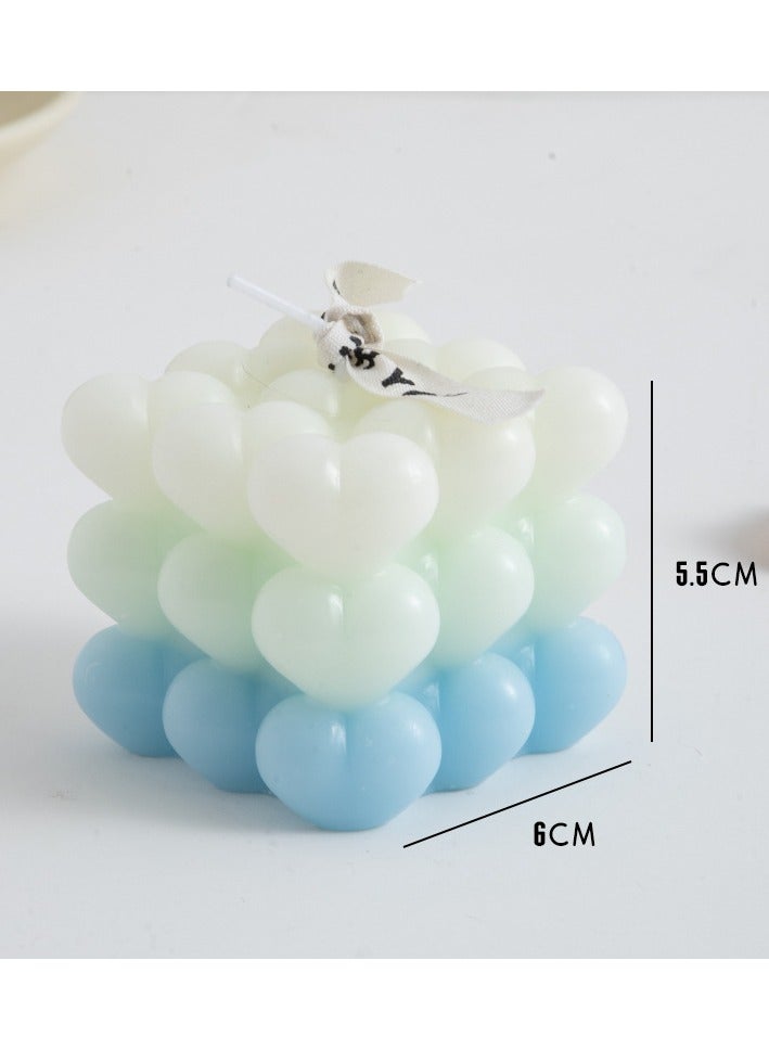 Magic Cube Aromatherapy Candle Companion Gift Ins Home Decoration（Blackberry Basil）  - Image 1
