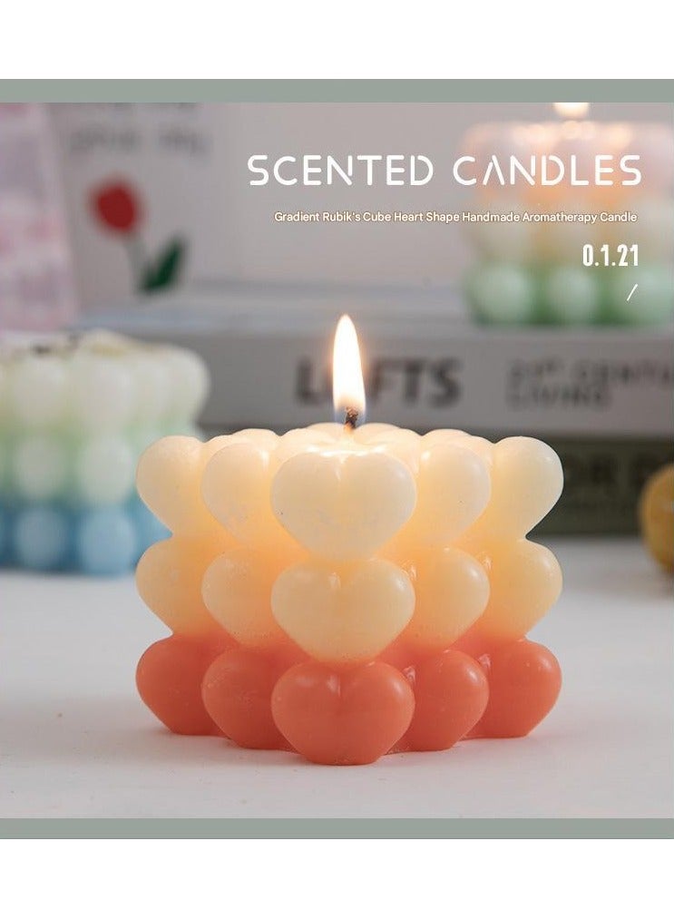 Magic Cube Aromatherapy Candle Companion Gift Ins Home Decoration（Blackberry Basil）  - Image 4
