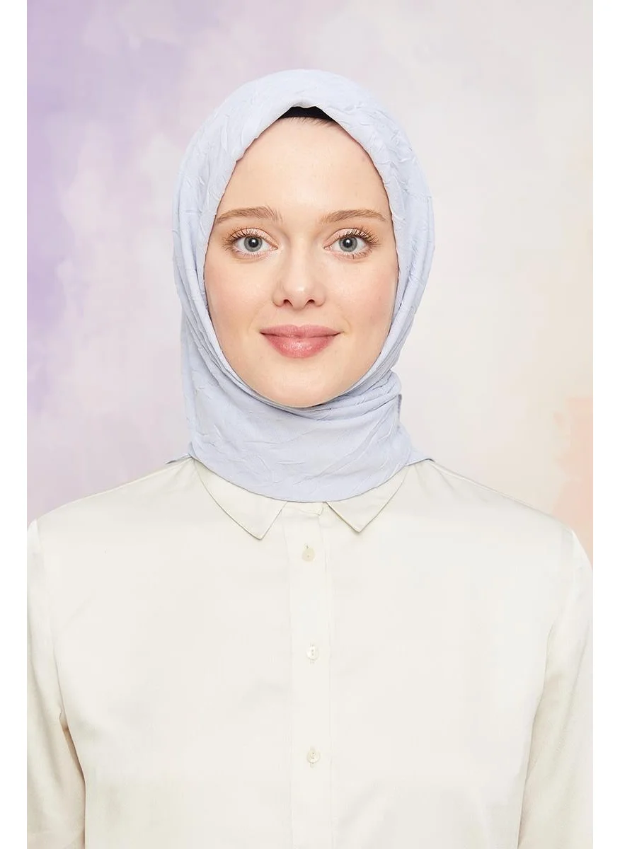 ليفيدور Light Grey Krash Chiffon Scarf