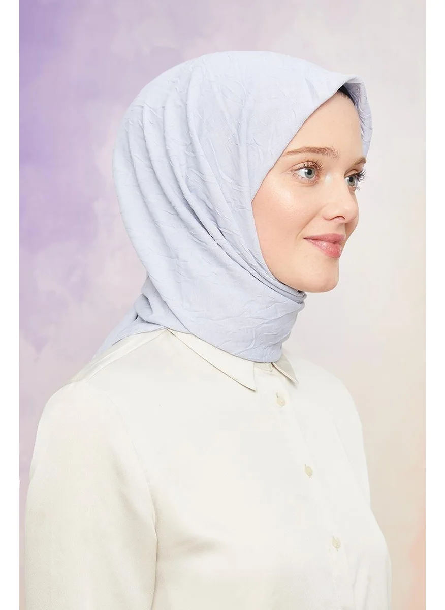 ليفيدور Light Grey Krash Chiffon Scarf