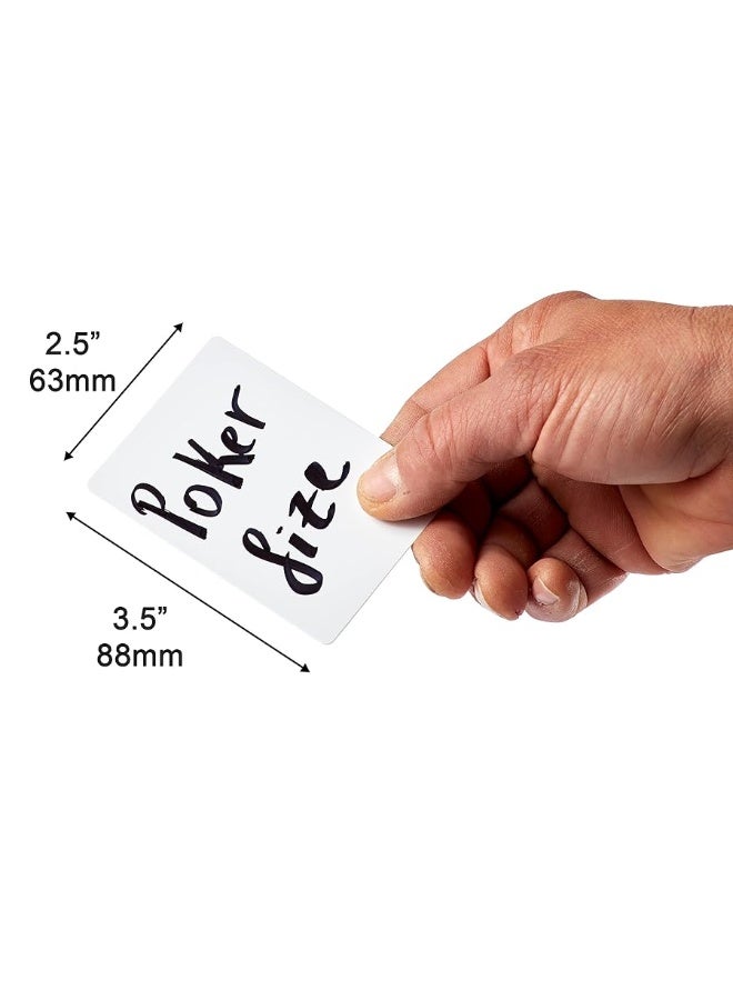 Apostrophe Games Blank Playing Cards â€“ 54pcs Cards to Write On â€“ Custom Deck with Luxurious Matte Finish â€“ Fun and Cool Playing Cards for Kids and Adults - Image 3