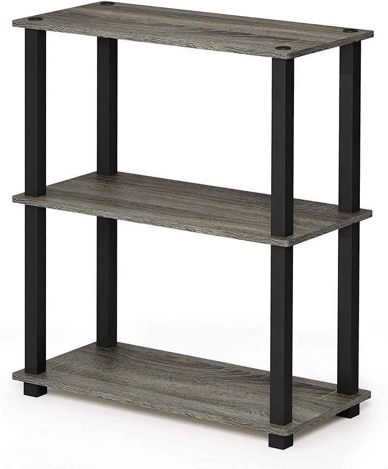 Ash  Roh Ash Roh Standing Floor 3 Tier Rack Wall Shelf for Home Office Multipurpose Storage Shelves with Utility Storage for Home Dcor H26 Feet W2 FeetD1 feet3 Tier PVC Rack  - Image 5