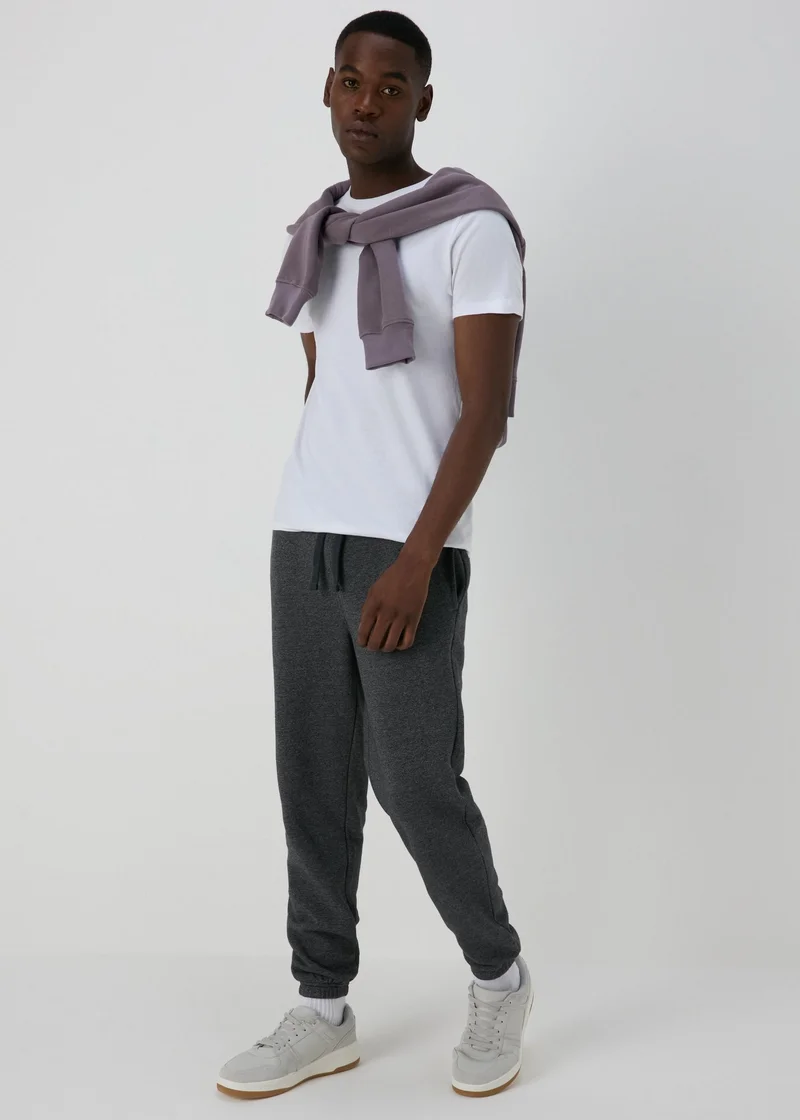 Matalan Grey Grindle Essential Cuffed Joggers