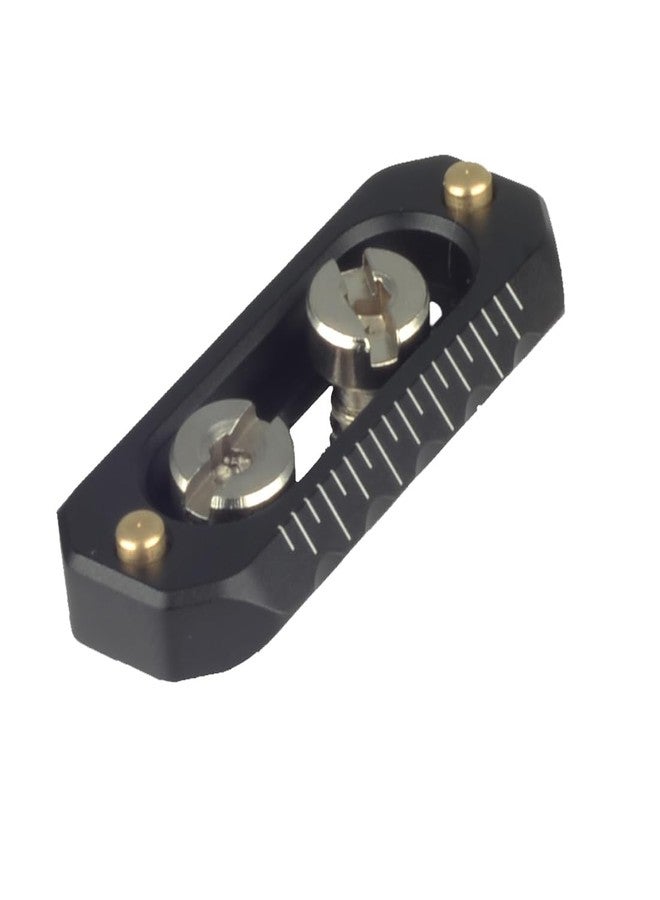 DEKEENSTAR Mini Low-Profile Quick Release NATO Rail with 1/4'' Screws and Safety Pins 46mm/2inches Long for Camera Cage Monitor Mount NATO Clamp Top Handle Side Handle - Image 1