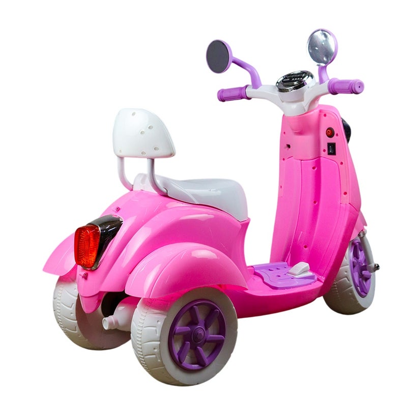 Frozen Electric Ride-on Motorcycle for Kids - Pink - QM168 - Image 4