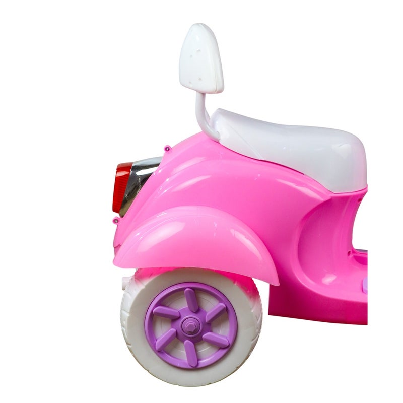 Frozen Electric Ride-on Motorcycle for Kids - Pink - QM168 - Image 3