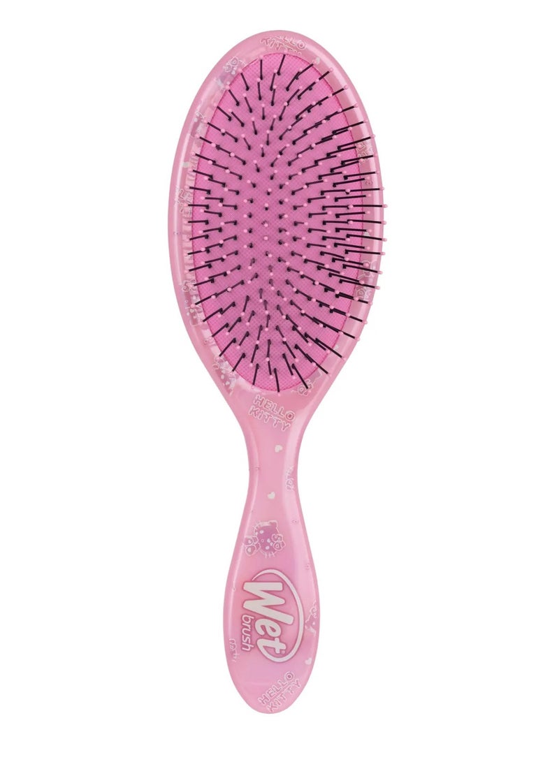 Wet Brush Hello Kitty 50th Anniversary Original Detangler Hair Brush – Pink - Image 1